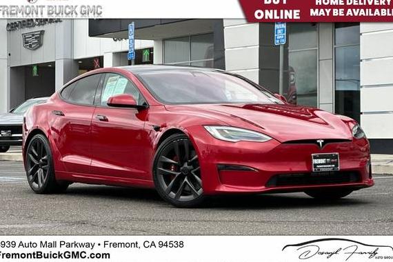 TESLA MODEL S 2022 5YJSA1E56NF465133 image